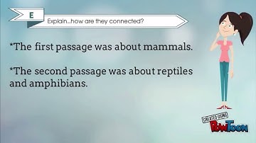 Comparing and Contrasting two texts