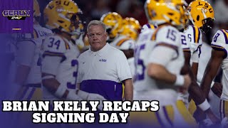 Press Conference: Brian Kelly recaps LSU's Early Signing Day