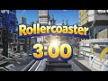 3 Minute Timer | Fast &amp; Fun Roller Coaster Ride 🎢
