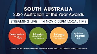2026 South Australia Australian of the Year Awards