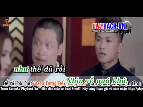 Karaoke HD  Xin Đừng Đến Bên Anh   Châu Khải Phong Full Beat  Hienkumin