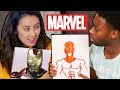 DRAWING MARVEL CHARACTERS FROM MEMORY