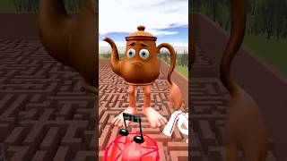 GIANT TA TA TA TA SAHUR BRAINROT MEMES IN BIG MAZE Garry's Mod
