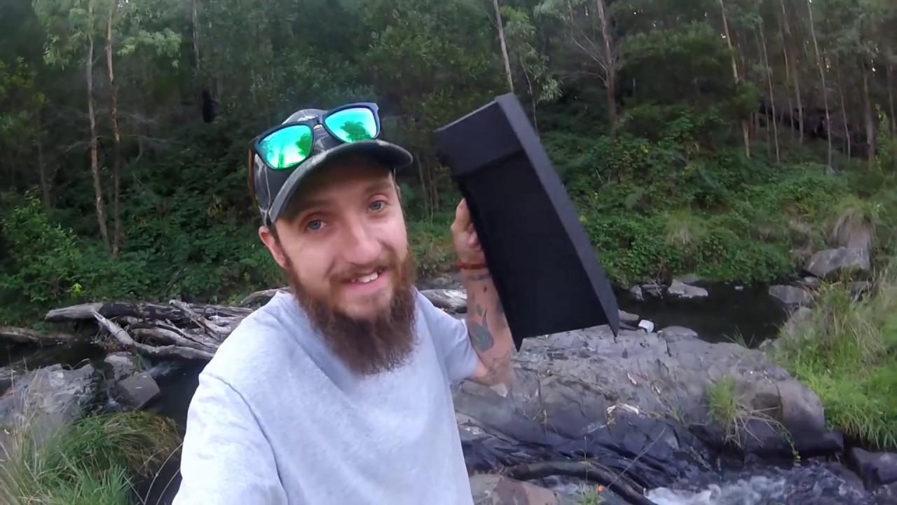 Powerfull Backpack Gold Sluice!