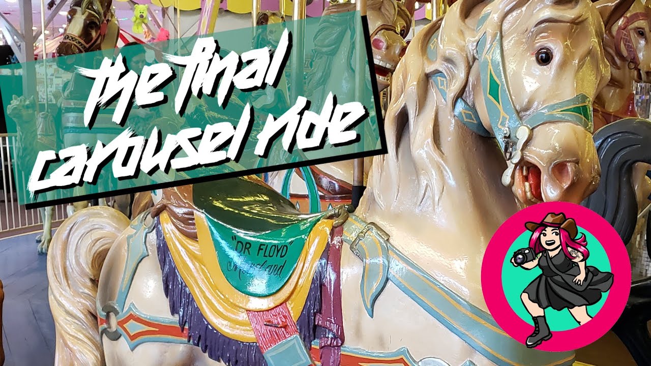 One Final Ride On The Casino Pier Carousel - Seaside Heights, NJ - Elyse Explosion