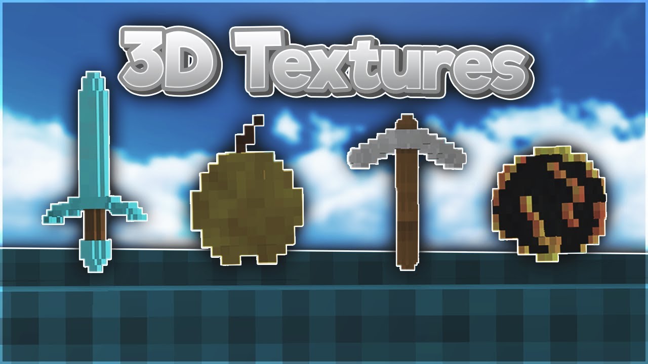 BEST 3D TEXTURE PACK FOR MINECRAFT 1.9 TO 1.16.5 (Bedwars but