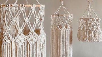 DIY Macrame Chandelier | Simple & Easy Tutorial | Boho Wedding Decorations