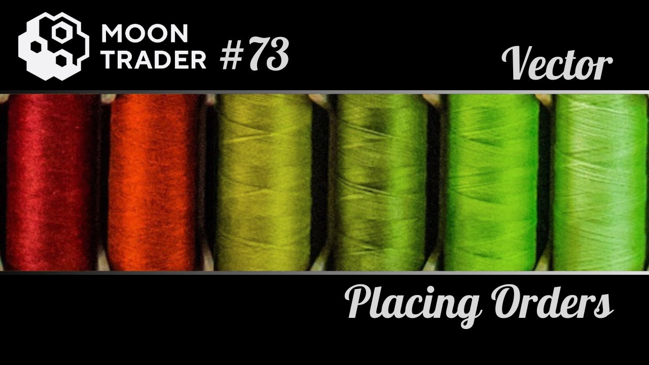 Moontrader Vector Algorithm - First Look Part 2. Placing Orders. - YouTube
