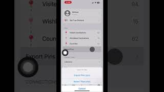 Export Your Pins & Trips #tutorials #shorts