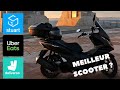 Honda pcx 125  le meilleur scooter pour la livraison   uber eats deliveroo stuart