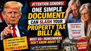 ONE FORM That Cuts Your Property Tax Bill — 98% of Senior Homeowners Have Never Filed It
