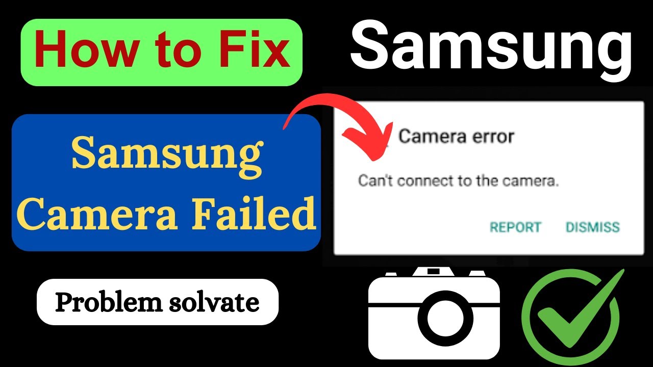Fix Samsung Camera Not Working | Quick Camera Failed Solution 2025 ...