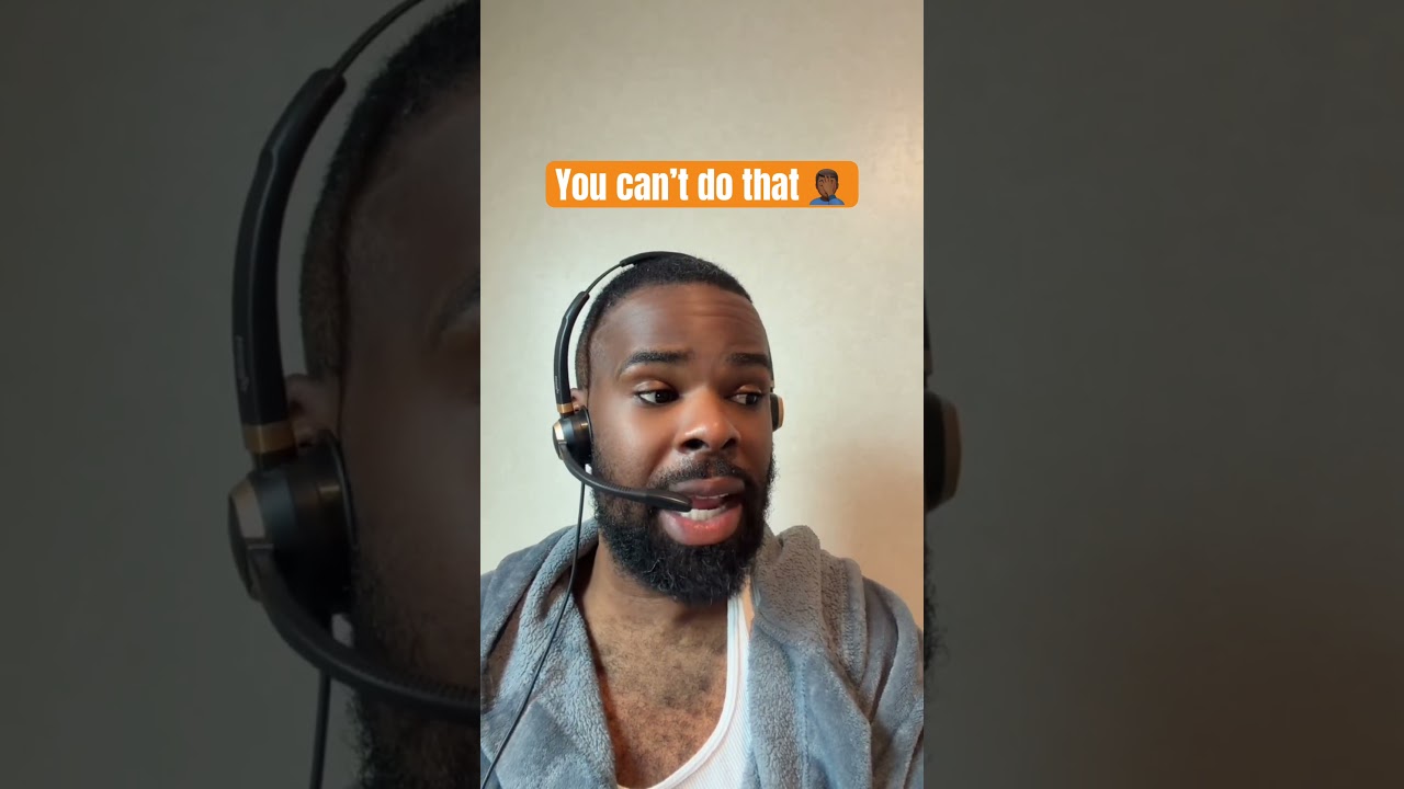 Just do as you’re told.#shorts  #customerservice #workfromhome #viral #contentcreator #fyp