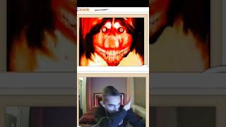 Cute Dog Turns into...#shorts #omegle #omegleprank #jumpscare #viral