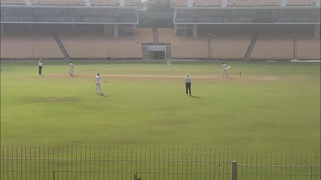 Ranji Trophy Tamil Nadu VS Karnataka Test Match in chennai YouTube