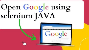How to set up selenium Java and launch a website on a Chrome browser? (Foundation video)