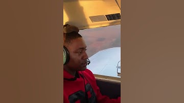 Evening flight in the Piper Cherokee 140