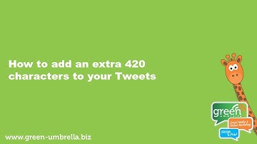 How to activate the accessibility function, and add an extra 420 Twitter characters