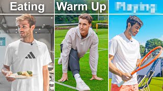 Day in the Life of a Pro Tennis Player (On Match Day)