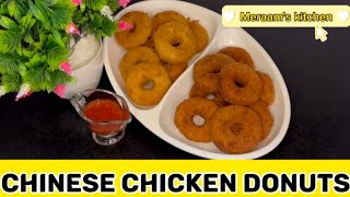 Tasty homemade chicken donuts by @meraamskitchen732 tasty homemade chicken donuts recipe