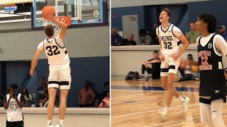 COOPER FLAGG CRAZY TRIPLE DOUBLE IN FRONT OF NBA SCOUTS!!