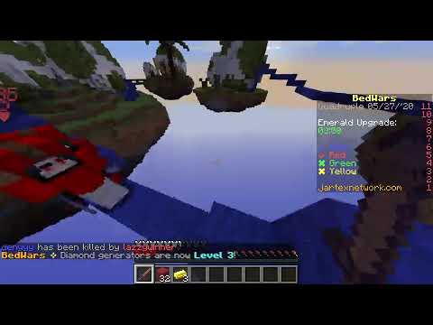 MINECRAFT BED WARS #JARTEX # BEDWARS 