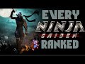 Ranking EVERY Ninja Gaiden Game WORST To BEST (Top 11 NG Games)
