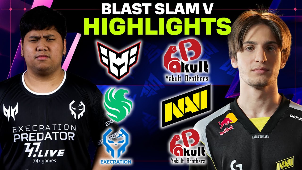 [HIGHLIGHTS] Heroic vs Yakults ; Falcons vs NAVI ; Yakults vs XCTN | BLAST SLAM V | Group Stage