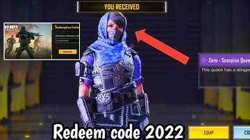 cod mobile New Working Today Redeem code 2022 | cod mobile Redeem code | codm Redeem code 2022