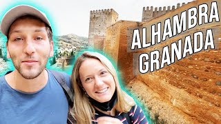 Recorriendo la Alhambra en Granada