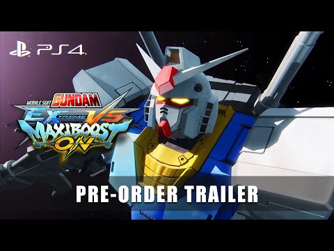 MOBILE SUIT GUNDAM EXTREME VS. MAXIBOOST ON – Pre-Order Trailer