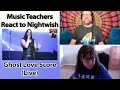 Music Teachers React to Nightwish Ghost Love Score Live Reaction & Review