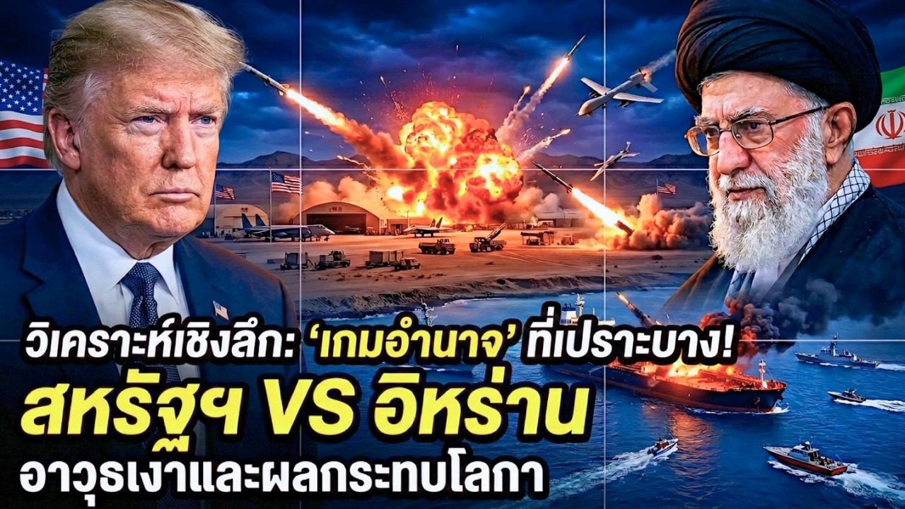 ชำแหละอาวุธเงา: ขีปนาวุธและโดรนอิหร่าน ท้าทายแสนยานุภาพสหรัฐฯ ในตะวันออกกลาง