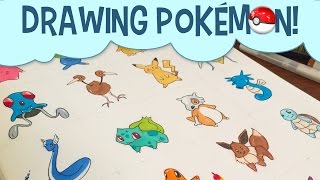 Drawing Pokemon Characters With Copic Markers screenshot 4