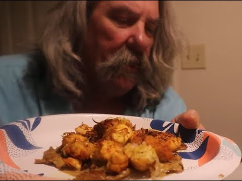 Having Low-Carb Coconut Salmon {With Creamy Napa Cabbage} ASMR