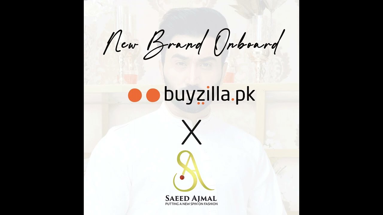 Buyzilla x Saeed Ajmal - New Brand Onboard