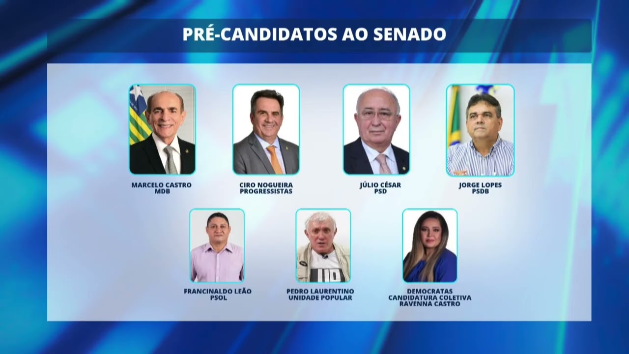 7 pré-candidatos se apresentam para disputa pelo Senado no Piauí | Ciência Política