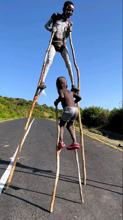 Keep your confidence high As high as bana tribes boys walking on the air. #shorts #short #shortvideo