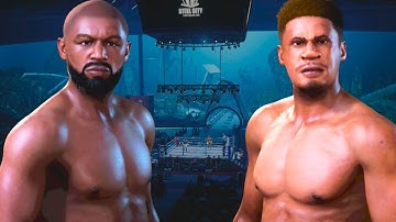 Floyd Mayweather vs Devin Haney FULL FIGHT | Undisputed Boxing Game AI Simulation Gameplay