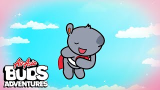 Inflight Dreams and Fantasies + More | AirAsia Buds Adventures | Moonbug Food & Family Cartoons
