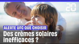 Alerte Ufc Que Choisir : Des crèmes solaires qui ne protègent pas assez des UV