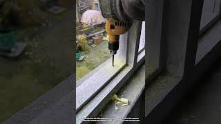 Best Innovation Tools: How to Precision Tower Bolt Drilling on Window Frames
