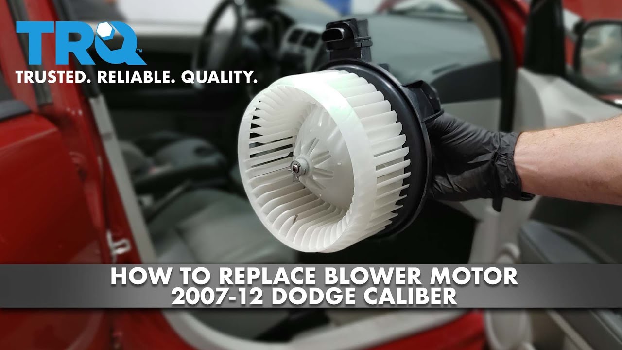 How To Replace Blower Motor 2007-12 Dodge Caliber - YouTube