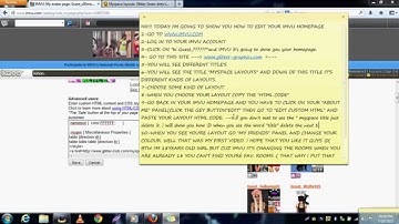 How to edit your IMVU homepage? just follow this steps
