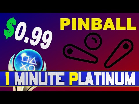 Easy u0026 Cheap 1 Minute Platinum Game | Pinball - Breakthrough Gaming Arcade Platinum Walkthrough