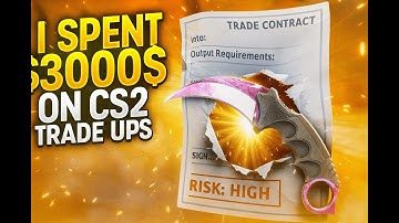 I Spent 30000$ On CS2 GOLD Trade Ups | BIG WINS!