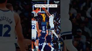 Monday night had good playoff games…#nbabasketball #nbaplayoffs #nba #nbadunks #nbahighlights
