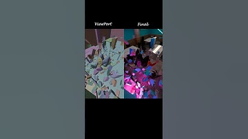 Viewport vs Final render #shorts #reels #trending #vfx #viralvideo #animation #3d #viral #artist #ae