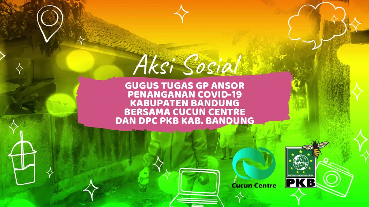 Cegah Corona | Gugus Tugas GP Ansor Penaganan COVID-19 Kab. Bandung