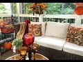 My Autumn Screened Porch | Decorating with Good Will Finds🍁